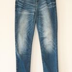 White House | Black Market WHBM Embroidered Cropped Skinny Jeans Photo 1