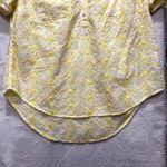 Merona Womens Tops Size XL Embroidered Eyelet Short Sleeve Popover Photo 4