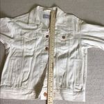 Everlane Jean Jacket Women Sz Small , Off White Jean jacket , Denim Jacket EUC Photo 8