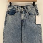 Edwin Jeans Size 26 NWT Anderson Ankle 90s Saturn Acid Wash Denim High Rise Blue Photo 12