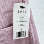 Joie  Serie Pant in‎ Pale Mauve Contemporary Women's Size 6 Brand New with Tags Photo 4