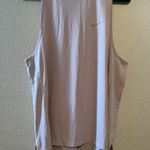 Nike Dri-Fit Running Woman’s Tank Top Size XL Pink Athletic Workout Shirt Photo 0