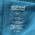 Girlfriend Collective Turquoise Elastic Waist Shorts Size 3XL Photo 1
