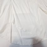 superdown  Sophie Draped Mini Dress in White Satin Small Photo 9