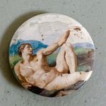 Michaelangelo Michelangelo “The Creation of Adam” Painting Art Fashion Pin Brooch ✨  Photo 0