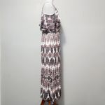 Banana Republic  Factory Warm Paisley Cold Should Chiffon Maxi Dress Size 4 Photo 3