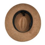 Frye  Harness Tall Crown 100% Wool Leather Band  Hat. M/L. Photo 6