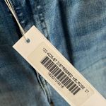 Jonathan Simkhai River High Rise Straight Jeans Distressed Melrose Blue Size 27 Photo 6