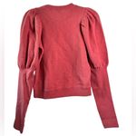 Ulla Johnson Philo Sweater Pink Pullover 100% Cotton Crew Neck Petite Photo 2