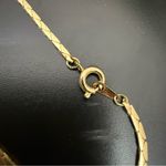 Vintage Unsigned Pave Crystal Angel Wing Faux Pearl Teardrop Gold Photo 3