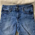 Gap Womens Regular Medium Wash Ripped Skinny Jeans Stretch Denim Casual Size 29 Photo 6