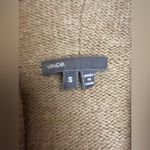 Vince  tan hooded alpaca wool cardigan Photo 2