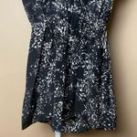 Urban Outfitters  Kimchi Blue Medium 100% Silk Boho Abstract V Neck Flowy Dress Photo 1