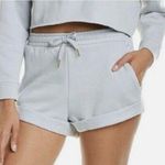 We Wore What  Baby Blue High Waisted Pull-On Sweat Shorts S Photo 0