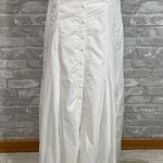 J.Crew  White Button-down cotton poplin dress Photo 3