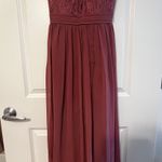 Azazie Desert Rose Bridesmaids Dress Photo 2