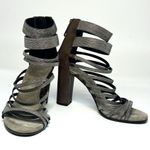 Brunello Cucinelli  Leather Monili Strap Beaded Size 36.5 Photo 1