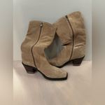 Vince Camuto Women's Babellie Square Toe Suede Western Boots Brown Size 11 Photo 5