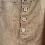 Abound  Linen Blend‎ Shorts High Waist Button Front Casual 2X Photo 3