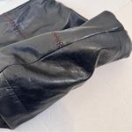 B Makowsky Black Leather Large Hobo Shoulder Bag Handbag Purse Women’s Fall Boho Photo 5