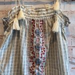 Universal Threads  Boho tank top XS embroidered Photo 1