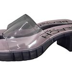 Matisse Clear Mule Sandal Slip On Size 9 Heels Photo 2