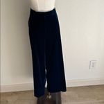 Theory  Women's Velvet Relax Straight Pant, Blueberry, Size 16, NWT Photo 2