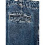 Old Navy Vintage Y2K  Denim Jean Skirt Size 14 Maxi Straight Cut Cotton Side Slit Photo 7