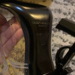 Saint Laurent Patent Calfskin PVC Opyum Black Size 38 Photo 6