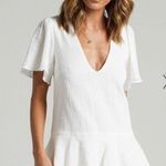 Showpo NWT  Bahama Baby Ruffle Mini Dress in Light Pink Photo 1