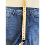 Prosperity Jeans Womens 32" Raw Hem & Slits Mid Rise Button Up Travel Casual Blue Size undefined Photo 4