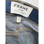 Frame  Le Skinny de Jeanne Jeans Denim Skinny Napa‎ Zipper Hem Size 28 Stretch Photo 2