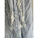 Free People  Maldives Stripes Top in Ivory & Blue Combo NWT MSRP: $198 Photo 7
