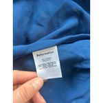 Reformation  Juliette Moray Blue Midi Dress Spaghetti Strap Sweetheart Neckline Photo 12