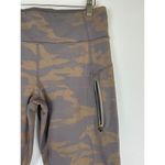 Athleta Rainier Reflective Tight Tights Camo Lux Buff Grey - Size L Photo 4