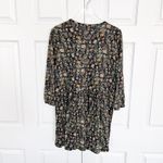 Peruvian Connection Alpine Flower Tunic in Black Photo 6