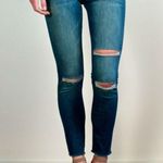 DL1961 💕💕 Margaux Distresssed Instasculpt Frayed Hem Ankle Skinny Jeans Gibson Photo 5