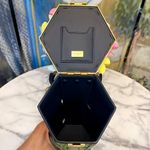 Kate Spade In Bloom 3D Bouquet Floral Top-Handle Bag Navy Multicolor GUC Photo 7