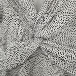 ALC Frank A.L.C. Viera Mini Dress in Rimini Dot Print size 6 Silk Short Flutter Sleeves Photo 6