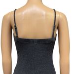 Heart & Hips  Ribbed Heathered Charcoal Spaghetti Strap Bodycon Dress Juniors M Photo 7