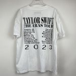Taylor Swift The Eras Tour Through LA White Tshirt Size Small Photo 6