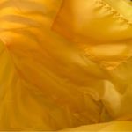 Vintage New Lancôme Tote with Stripes Cosmetic traveler Beauty Bag Yellow Photo 4