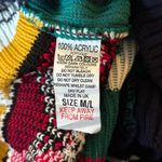 Boohoo Women's Christmas Holiday penguin snowflake sweater size medium large Photo 8