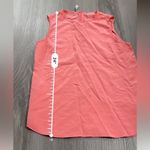 Equipment Femme 100% Silk Coral Prink Sleeveless Top Size XS Photo 7