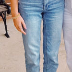 Oat New York light blue straight leg jeans Size 0 Photo 0