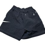 Nike  Sportswear Swoosh Woven Easy Shorts Womens XS Black Photo 1