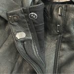 BCBGMAXAZRIA  Faux Leather Paperbag-waist Shorts In Black Size‎ XS Buttery Soft Photo 6