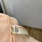 Free People  Oversized Gauze Slub Cotton Lightweight Button Down Shirt Pink Small Photo 6