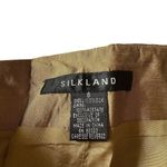 SilkLand Pure Silk Dress Pants Brown Size 6 Photo 3
