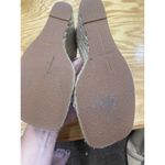 DV by Dolce Vit Dolce Vita Nilton 9.5 Espadrille Women's Beige Leather Braided Wedge Sandals B50 Photo 6